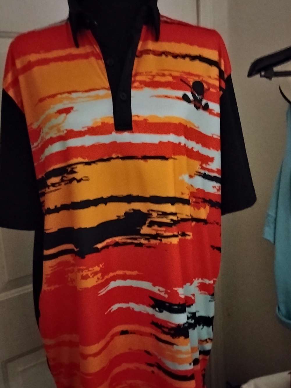 Tattoo Golf Performance Men's Polo Fun Shirt That 70s Collection